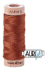 Aurifil Mako Cotton 6-Strand Floss 16 m 18 yd. spool - 2155 Cinnamon